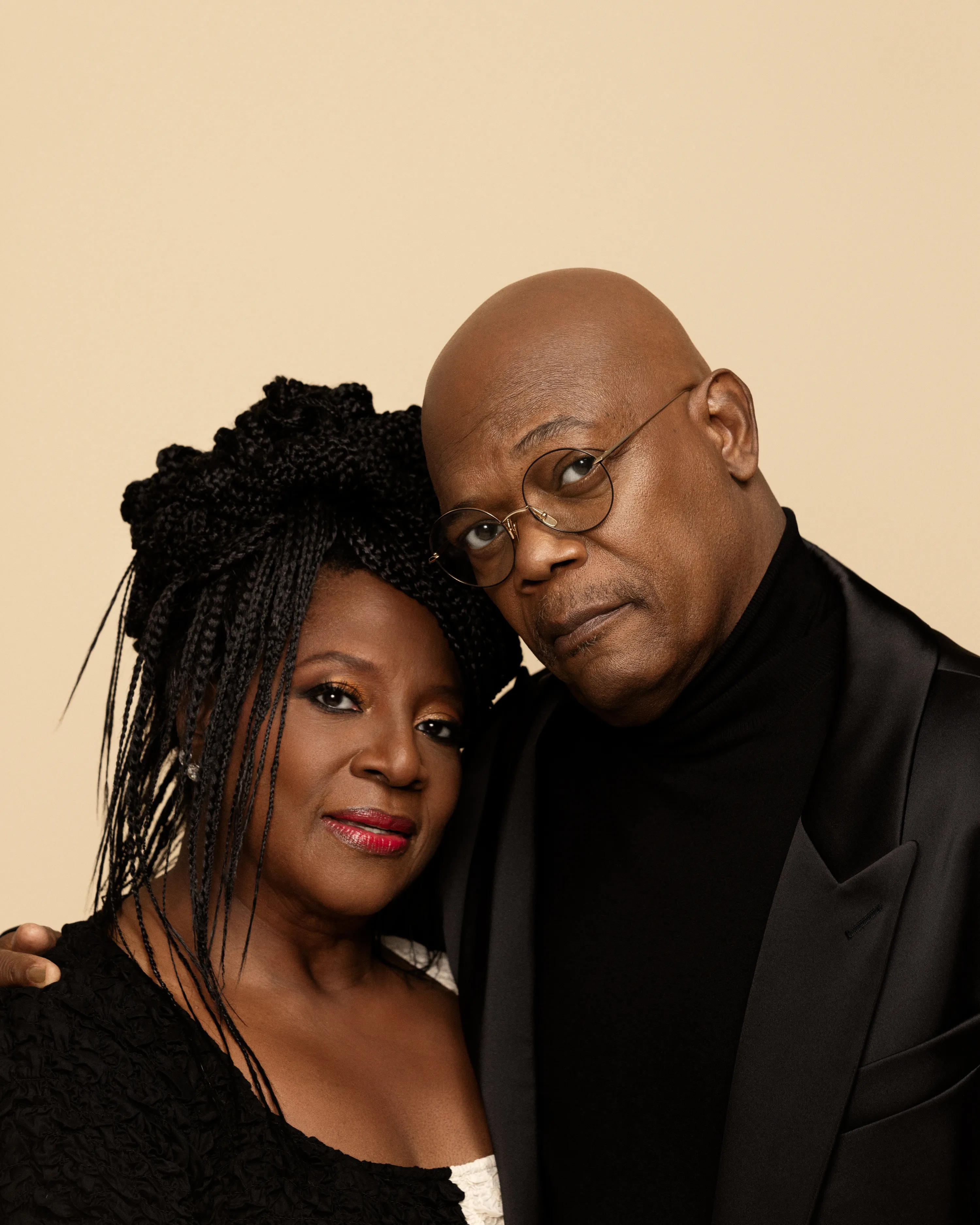 Portrait of Samuel L. Jackson and LaTanya Jackson for People Magazine