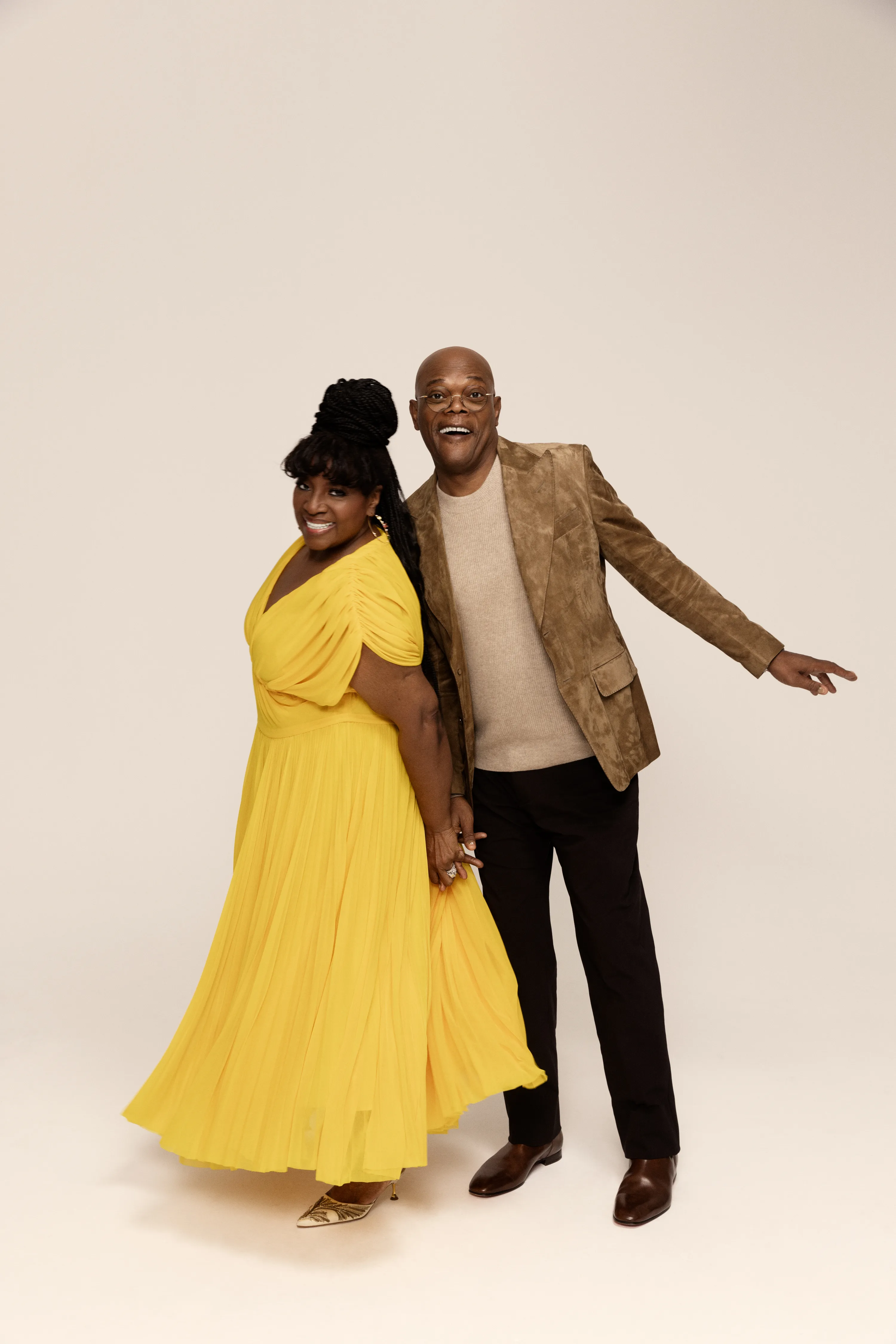 Portrait of Samuel L. Jackson and LaTanya Jackson for People Magazine